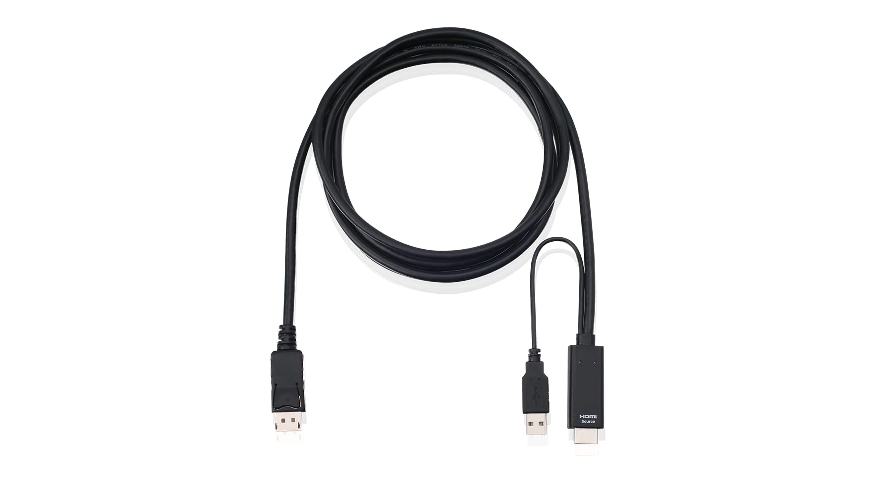 IOGEAR 6 Ft. Active 4K60Hz HDMI to DisplayPort Cable