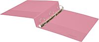 Office Depot® Brand 3-Ring Durable View Binder, 1-1/2" Round Rings, Pink