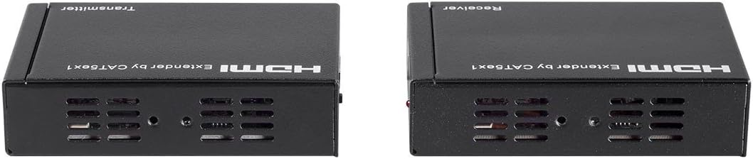 Monoprice HDMI Extender Over Single CAT6 (TCP/IP) - 100 Meters (328 Feet) With IR Support, HDCP 1.1 - Blackbird Series