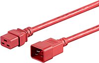 Monoprice Heavy Duty 12AWG 20A IEC C20 to C19 Power Extension Cord