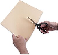 Universal 92009 Economy Scissors - 3.75in Cutting Length - 8in Overall Length - Pointed - Straight-left/right