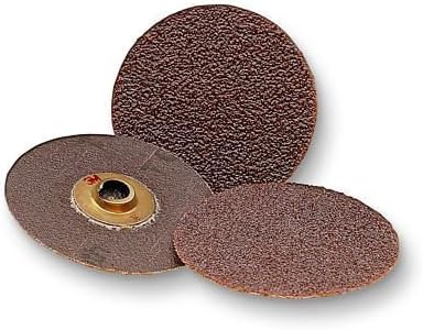 Quick-Change Disc: Roloc TR, 2" Disc Dia, 24 Grit, Aluminum Oxide, Coated