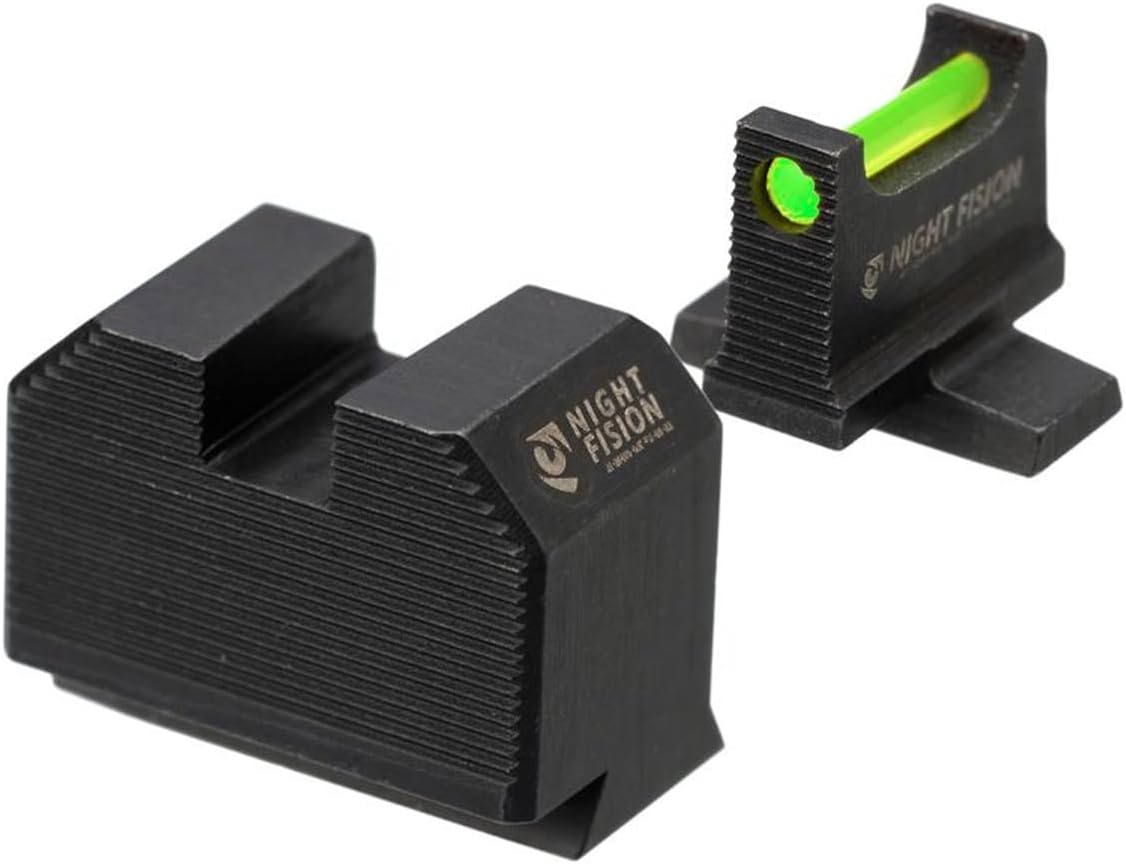 NIGHT FISION Optic-Height Fiber Optic Night Sight Set for Smith & Wesson M&P 2.0