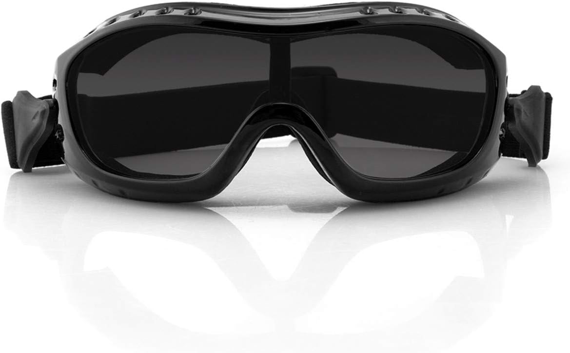 Bobster Night Hawk, Gloss Black Frame, Smoked Photochromic Lens