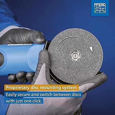PFERD COMBICLICK® Fiber Discs and Backing Pads for Angle Grinders