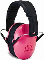 WALKER'S Children's Folding Earmuffs — Youth Low-Profile Padded Headband Hearing Protection