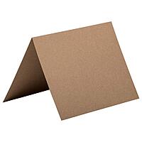 JAM PAPER Blank Foldover Cards - Brown Kraft 60lb - 25/Pack