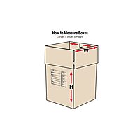 Aviditi 242418DPB Deluxe Packing Corrugated Cardboard Box 24" L x 24" W x 18" H, Kraft, for Shipping