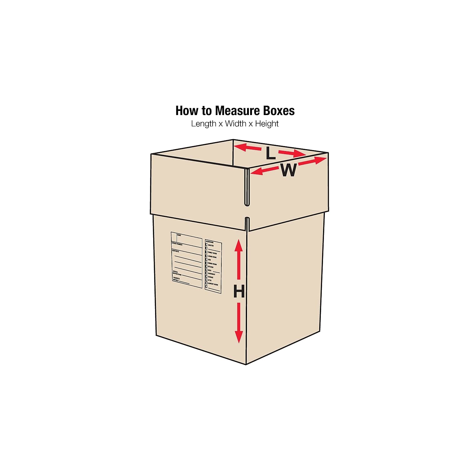 Aviditi 242418DPB Deluxe Packing Corrugated Cardboard Box 24" L x 24" W x 18" H, Kraft, for Shipping