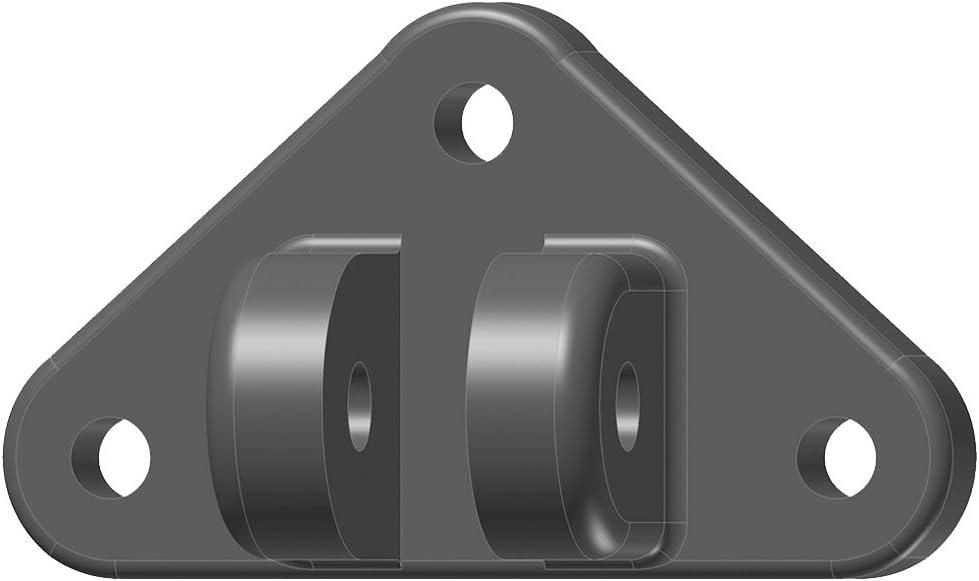 LENCO Marine 50014-001D Actuator MOUNTING Bracket Lower, Black 1 Count (Pack of 1)