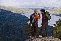 THIN LINE LOGO Patch BLU