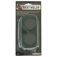 BEST WELDS 901-WG-FF-50MM - Fixed Front Flex Goggles, Green, Shade 5, Vinyl