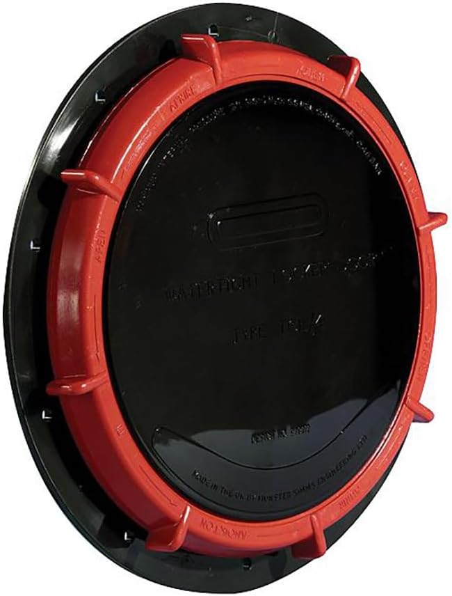 WATERTIGHT LOCKER DOOR TYPE TCL/4 (originally Henderson TCL4), black port