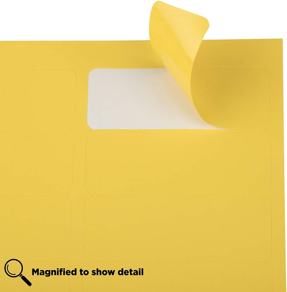 JAM PAPER Mailing Address Labels - Self-Adhesive Rectangular