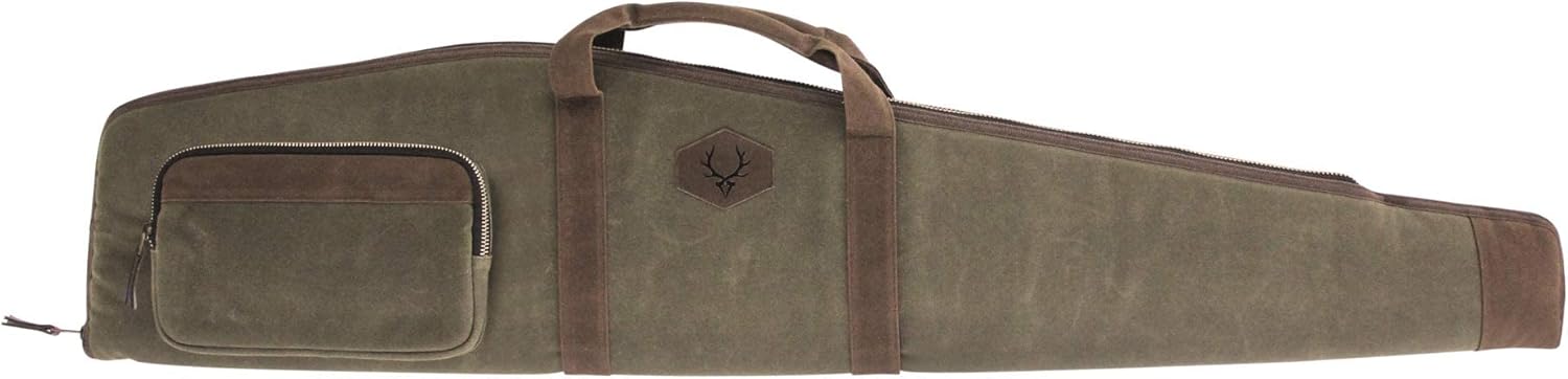 EVOLUTION OUTDOOR Rawhide Series Waxed Canvas Rifle and Shotgun Case