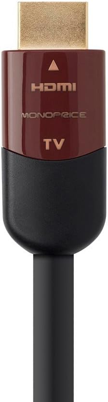 Monoprice 4K High Speed HDMI Cable - 18Gbps Active CL2 In-Wall Rated