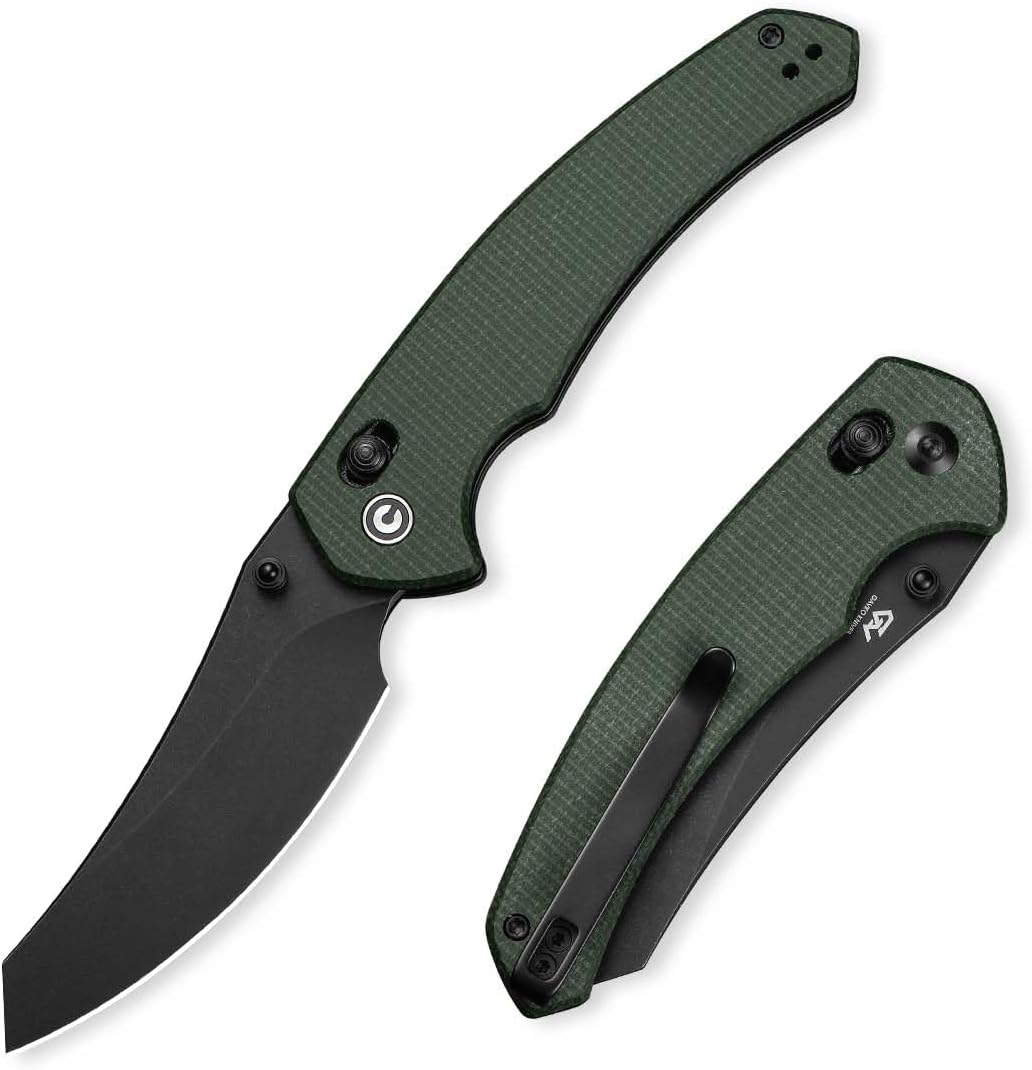CIVIVI Sixgill Folding Pocket Knife for EDC, 3.41'' Blade