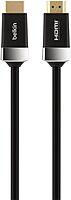 Belkin High Speed HDMI with Ethernet Cable - 16.4 ft - Triple Shielded - Black (AV10050BT5M)