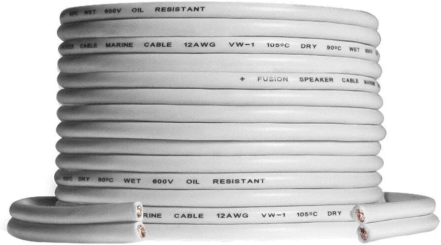 Fusion Climb Speaker Wire 16 AWG 50' (15.2M) Roll - 010-12899-10, Black