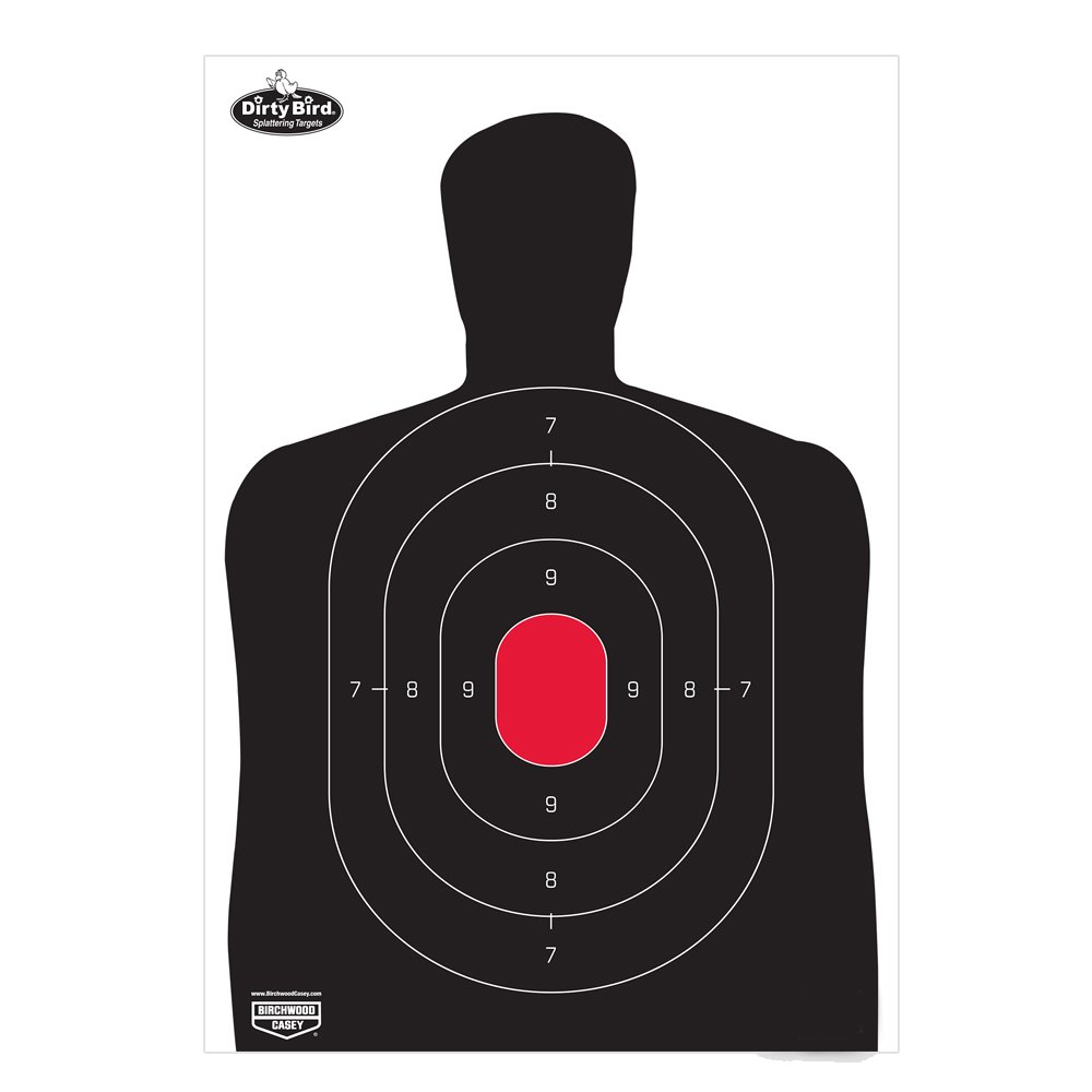 BIRCHWOOD CASEY Dirty Bird Non-Adhesive Splattering Silhouette Targets
