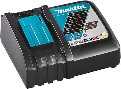Makita DC18RC 18V LXT® Lithium-Ion Rapid Optimum Charger 1-Port Plug