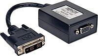 TRIPP LITE P120-06N-ACT 6-Inch DVI-D to VGA Active Adapter Converter Cable,Black