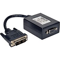 TRIPP LITE P120-06N-ACT 6-Inch DVI-D to VGA Active Adapter Converter Cable,Black