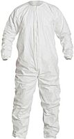 DUPONT IC253BWH2X00250C Coverall, White, Elastic, 2XL, PK25