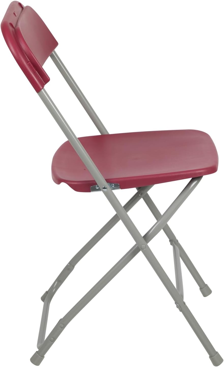 Flash Furniture Hercules Series Commercial-Grade Plastic Folding Chair - 650LB Weight Capacity