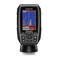 Garmin 010-01550-00 Striker 4 with Transducer, 3.5" GPS Fishfinder with Chirp Single