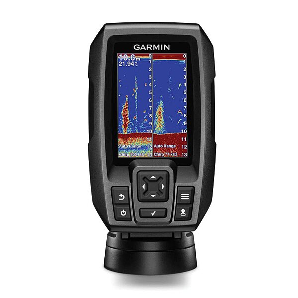 Garmin 010-01550-00 Striker 4 with Transducer, 3.5" GPS Fishfinder with Chirp Single