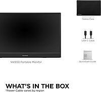 VIEWSONIC 15.6 Inch 1080p FHD Portable IPS Monitor