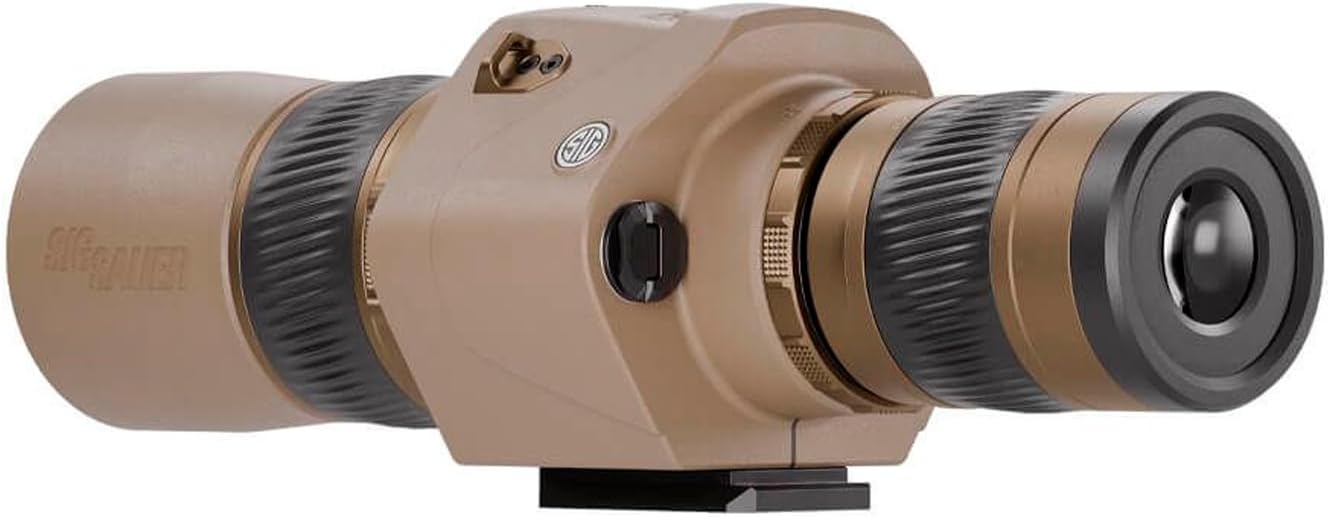 SIG SAUER OSCAR6 HDX PRO 16-32x60mm Image Stabilized Fast Focus Straight Eyepiece Waterproof Tripod Compatible Hunting