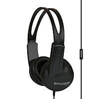 Koss UR10i Lightweight Wired Headphone, Black