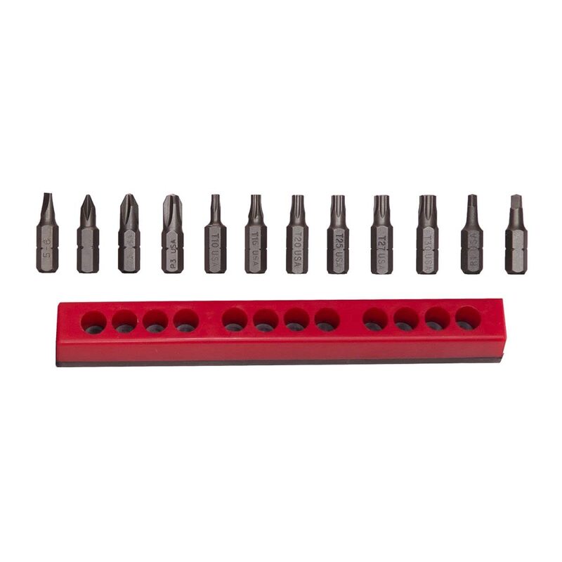 12 PC ASSORTED INSERT BIT SET - BIT SET