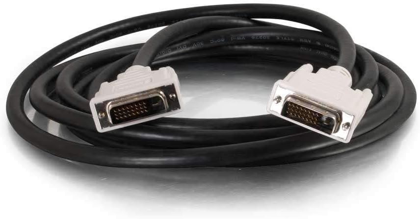 C2G Legrand DVI-D to DVI-D Video Cable, Male to Male Dual Link Digital Video Cable, Black Computer Cable