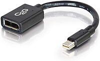 C2G Legrand Mini DisplayPort to DisplayPort Adapter, Male to Female Displayport Adapter