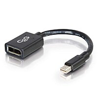 C2G Legrand Mini DisplayPort to DisplayPort Adapter, Male to Female Displayport Adapter