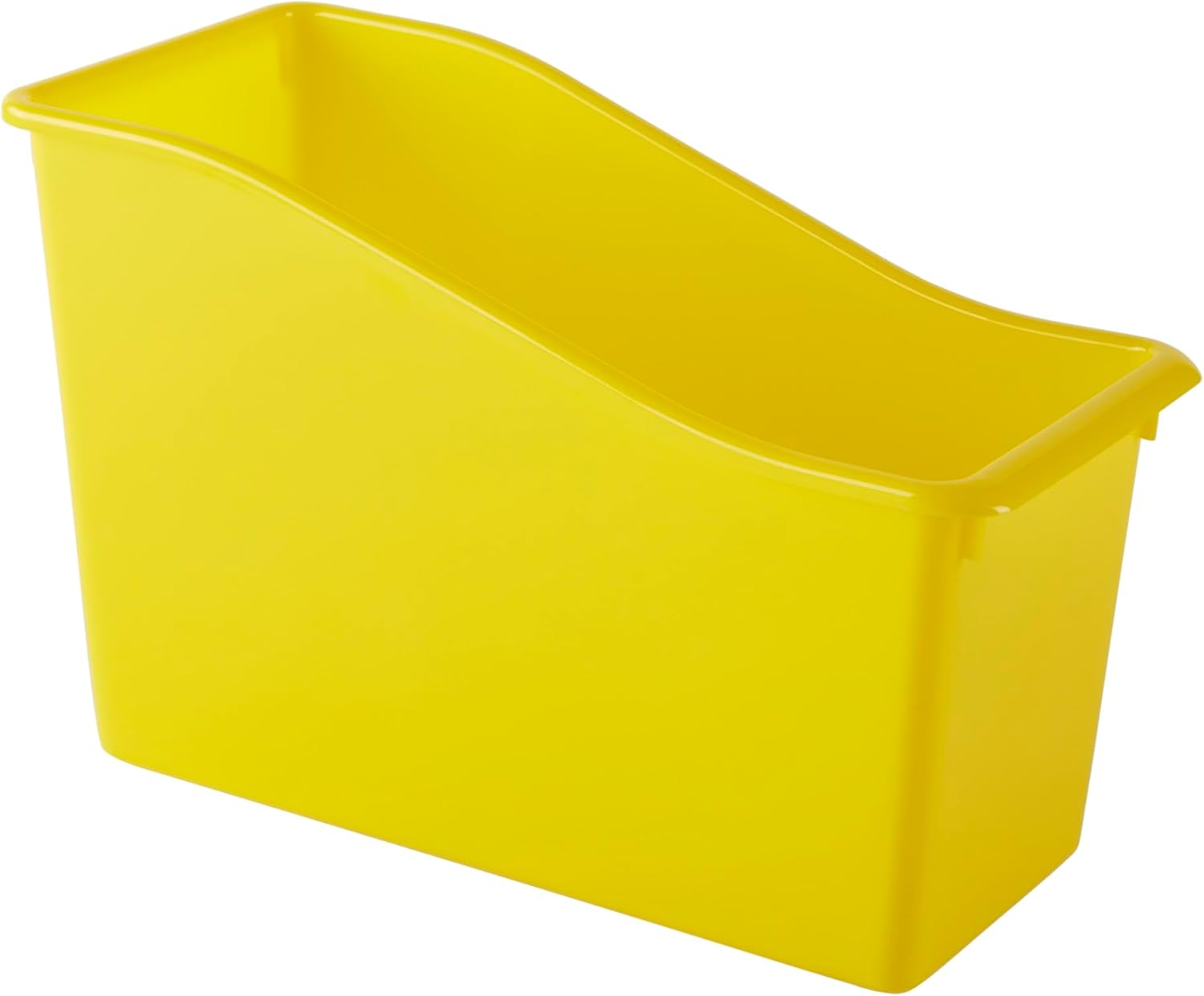 Office Depot® Brand Plastic Book Bin, 7-1/2"H x 11-1/2"W x 5-1/2"D, Assorted Colors