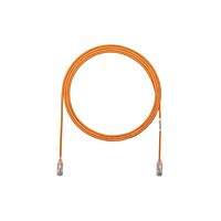 Panduit UTP28SP10OR Cat6 28 AWG Small Diameter Network Modular Patch Cable / Cord, 10 Ft Orange