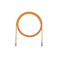 Panduit UTP28SP10OR Cat6 28 AWG Small Diameter Network Modular Patch Cable / Cord, 10 Ft Orange