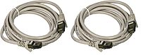 Belkin 6ft Cable CAT6 Patch 4PR-RJ45 M/M Snagless (A3L980-06-S) (Pack of 2) 1 Count (Pack of 2)