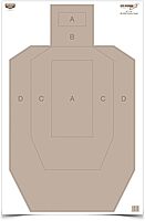 Birchwood Casey 23" x 35" Eze-Scorer IPSC Practice Paper Targets