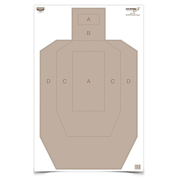 Birchwood Casey 23" x 35" Eze-Scorer IPSC Practice Paper Targets