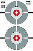Birchwood Casey Eze-Scorer Double Bull's-Eye Paper Targets