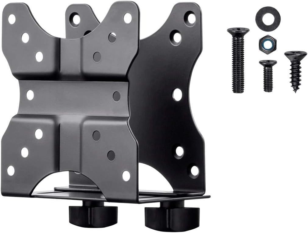 Monoprice Computer Case CPU Holder - Thin Client Mini PC Multi-Mount, Works with Mini PCs Up to 2.9 Inches Wide