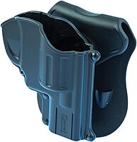 CALDWELL OWB Molded Retention Holsters with Heavy Duty Poly Construction, Adjustable Positioning and Paddle Clip