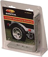 CE Smith - Axle Tie Plate Kit - 2 Tie Plates, 4 U-bolts & 8 Nuts & Lock Washers for 2" Square Axle