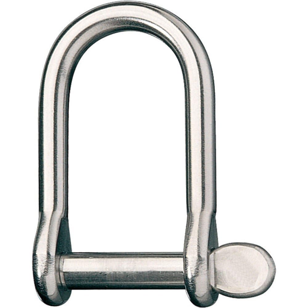 Ronstan Wide Dee Shackle - 1/4" Pin - 1-17/32"L x 1-7/32"W