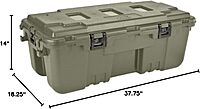 PLANO Storage Trunk with Wheels & Lockable Latches